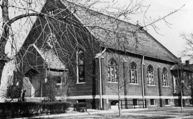 St. Vincent de Paul Lithuanian Catholic Church, Springfield, IL. Undated. Courtesy of Rick Dunham and The Illinois Times.