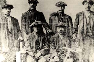 Lithuanian miners, Scotland, early 1900s