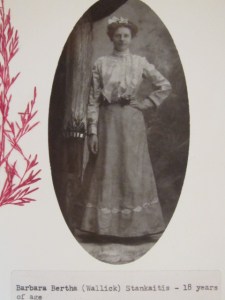 Grandma Barbara Bertha (Wallick) Stankaitis - 18 years of age 001