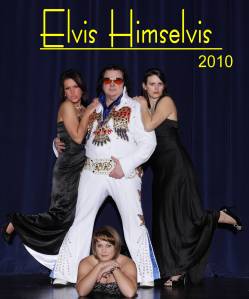 Rick and his "retinue" in a publicity shot