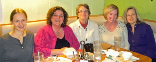 Lithuanians in Springfield: l to r: Asta, Judy, Maria, Joan, Sandy