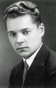 Paul Endzelis as a student
