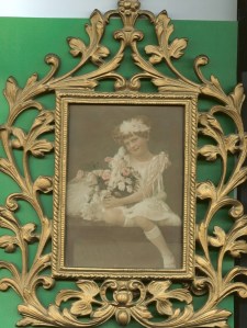 Christina Virginia Cooper as flower girl at Kasawich-Alane wedding, 1927.