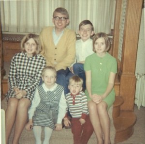 The Cooper-White children, circa 1968.