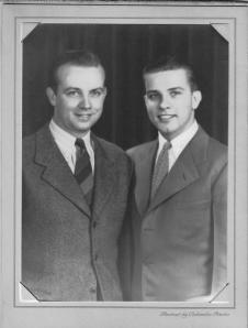Anthony Peter and Vetout Bernotas, circa 1940