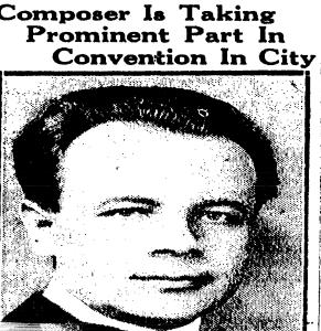 Professor Alexandras Aleksis, Illinois State Journal, August 22, 1923.