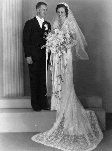 George and Julia (Stockus) Wisnosky wedding, 1930s.