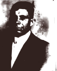 Antanas Senkus, passport photo.  Ancestry.com