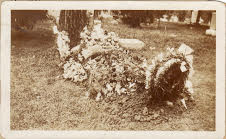 Young Billy Novick's grave, 1928.