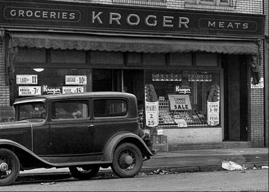Kroger Market on Brookline Boulevard in 1933. by www.brooklineconnection.com Pittsburgh